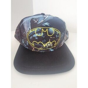 Batman Hat Youth Baseball Cap Comic Book Character 2016 OSFM Hero